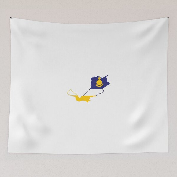 Item preview, Flag Map of Republic of Buryatia  designed and sold by abbeyz71.