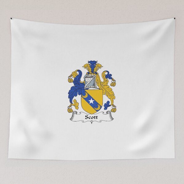 Item preview, Scott Coat of Arms / Scott Family Crest designed and sold by ScotlandForever.