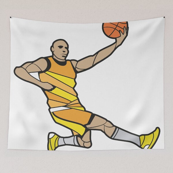 Item preview, Basketball Player Illustration designed and sold by Design Atlas.