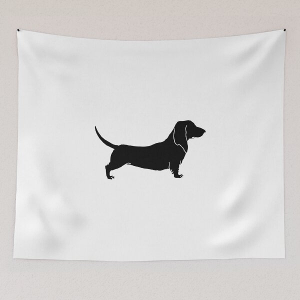Item preview, Bloodhound dog silhouette designed and sold by mishamisha.