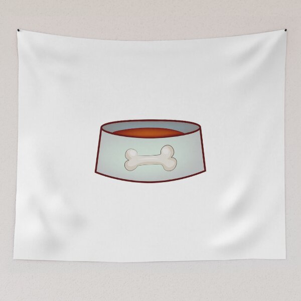 Item preview, dog bowl designed and sold by mishamisha.