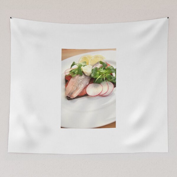 Item preview, Matjes with salad and pumpernickel designed and sold by SmoothBreeze7 | Liz Collet Photography.