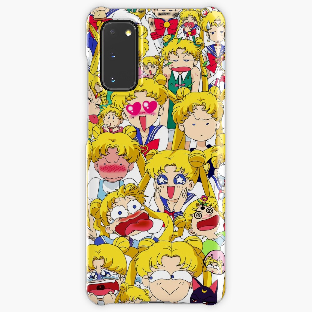 Usagi's faces Case & Skin for Samsung Galaxy