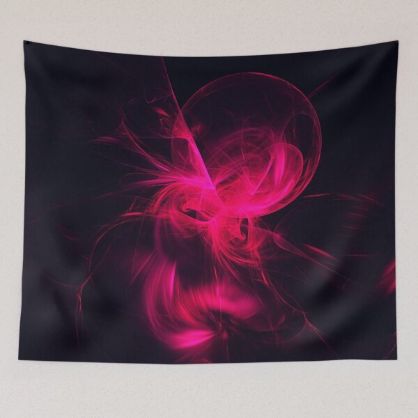 Item preview, Pink Flame Fractal  designed and sold by traceyeverart.