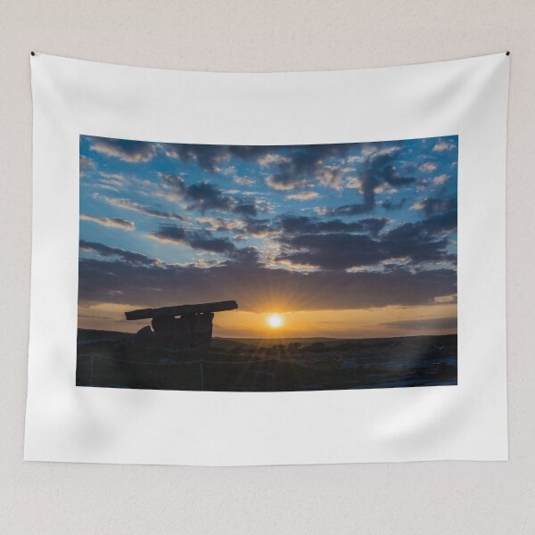 Item preview, 5000 years old Polnabrone Dolmen in Burren, Co. Clare - Ireland designed and sold by Nollaig Ó Mórdha  Up The Banner Photography.