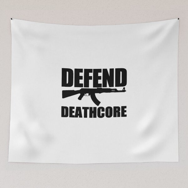 Item preview, Defend Deathcore - Black designed and sold by Ryan Dreemurr.