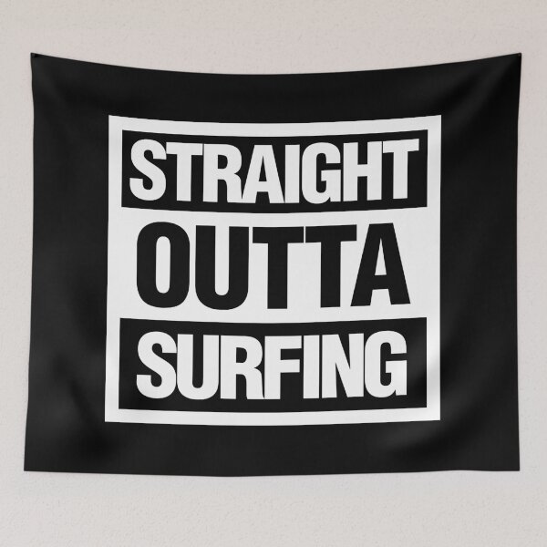 Item preview, Straight Outta Surfing designed and sold by elhefe.