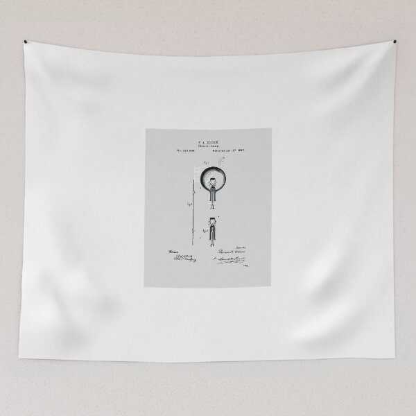 Item preview, Edison's Original Patent For The Electric Lamp designed and sold by DesignsOnLondon ..