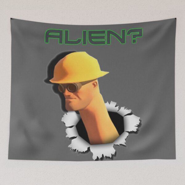 Item preview, Alien? Nope [Engineer TF2] designed and sold by KillerJeko.
