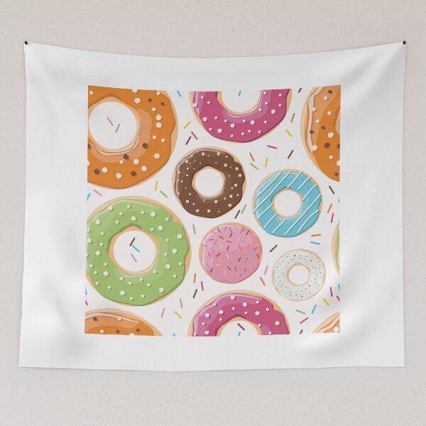 Item preview, Donuts pattern 005 designed and sold by BlueLela.