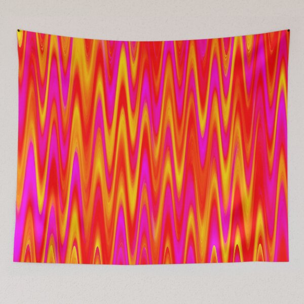 Item preview, WAVY-1 (Reds, Oranges, Yellows & Fuchsias)-(9000 x 9000 px) designed and sold by coloraddicted.