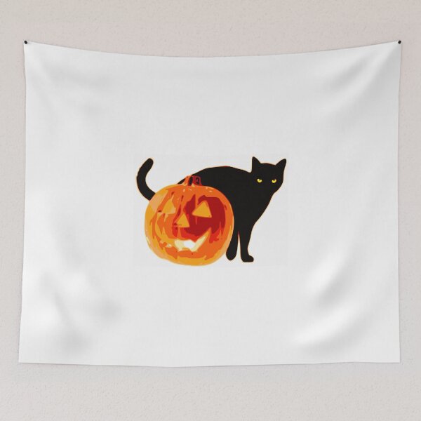 Item preview, Cat jack o lantern designed and sold by josieburden.