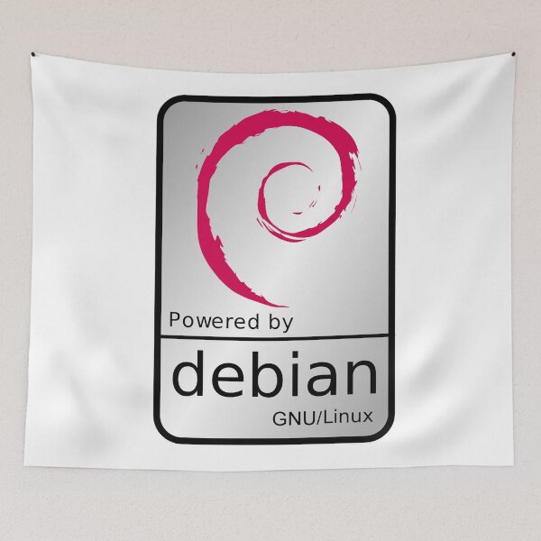 Artikelvorschau, Angetrieben von DEBIAN! entworfen und verkauft von valartiste.