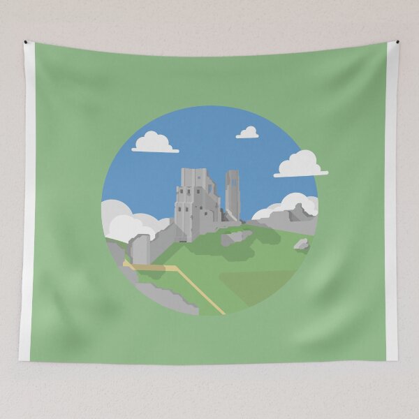 Item preview, Corfe Castle designed and sold by jamieharrington.