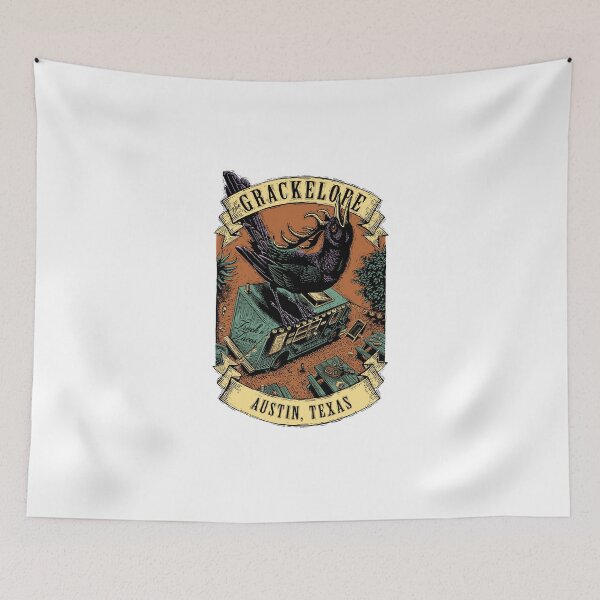 Item preview, The Grackelope (color banners) designed and sold by Jeff Crosby.