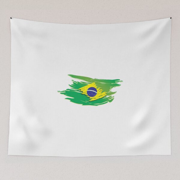 Item preview, Brazil flag stylized designed and sold by lovingangela.