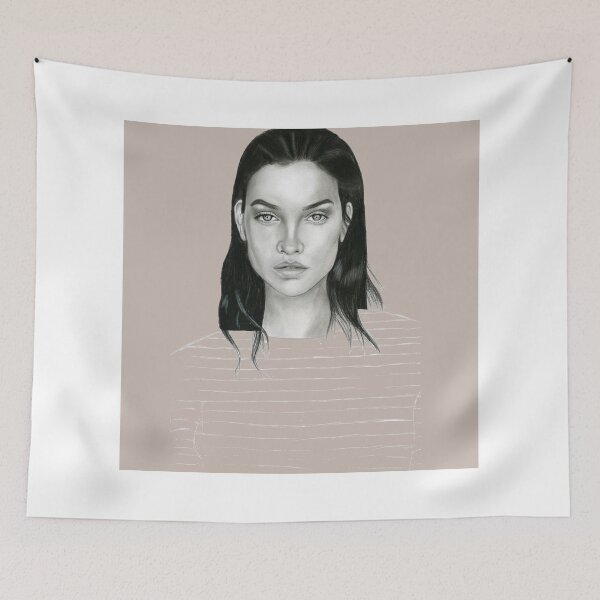 Item preview, Graphite Barbara Palvin by Derek Xie designed and sold by derekchjxie.