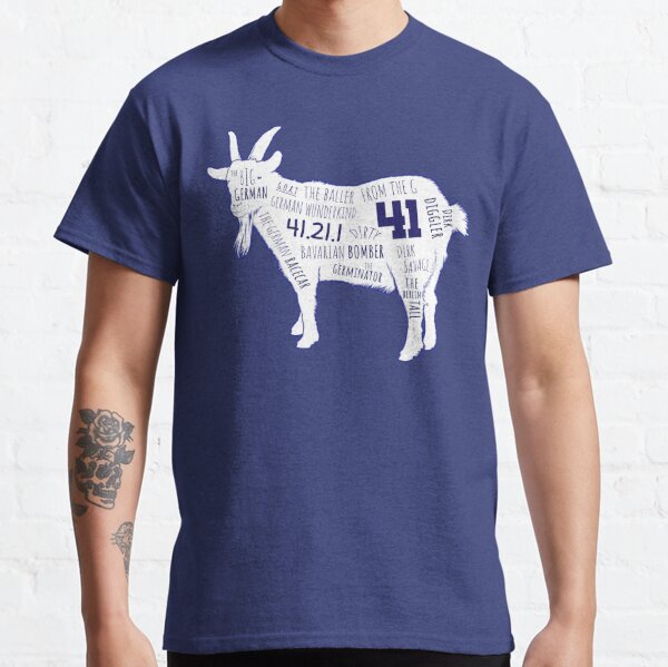 dirk nowitzki goat shirt