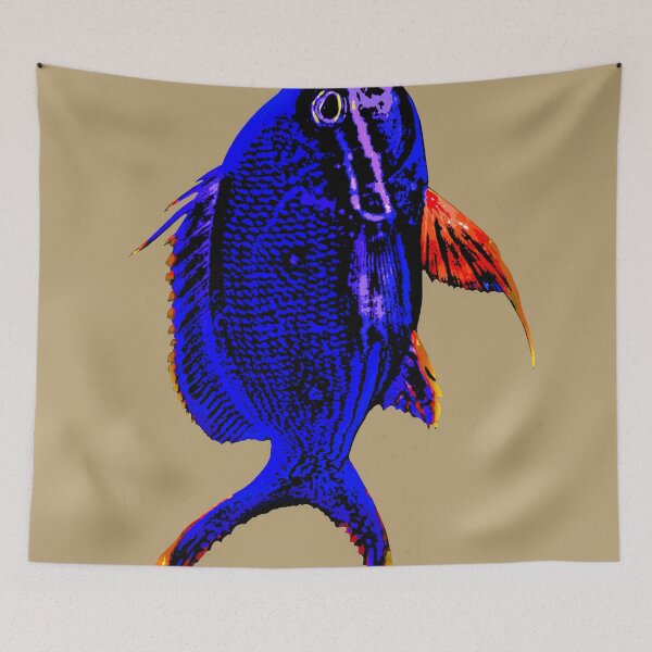 Item preview, Blue Tropical Fish designed and sold by morgan olk.