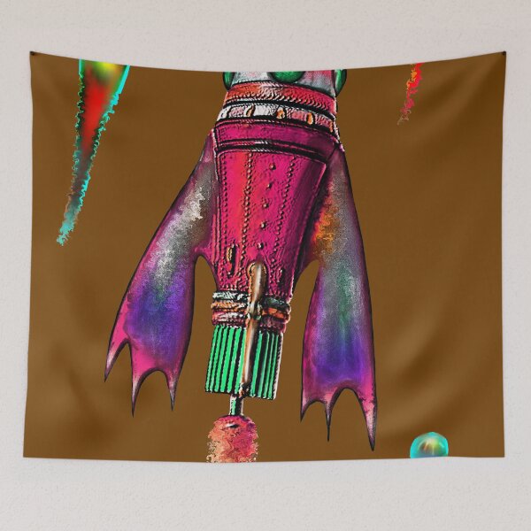 Item preview, Retro Rocket Ship One designed and sold by morgan olk.
