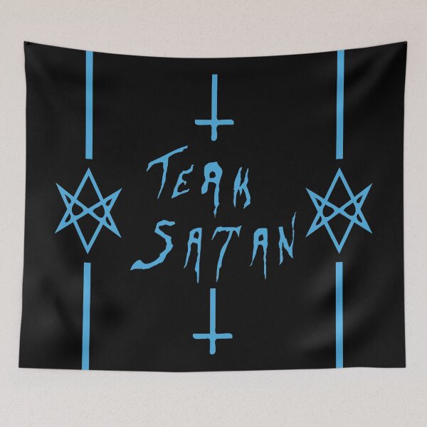 Item preview, Team Satan (Blue) designed and sold by MeteorsAndStars.