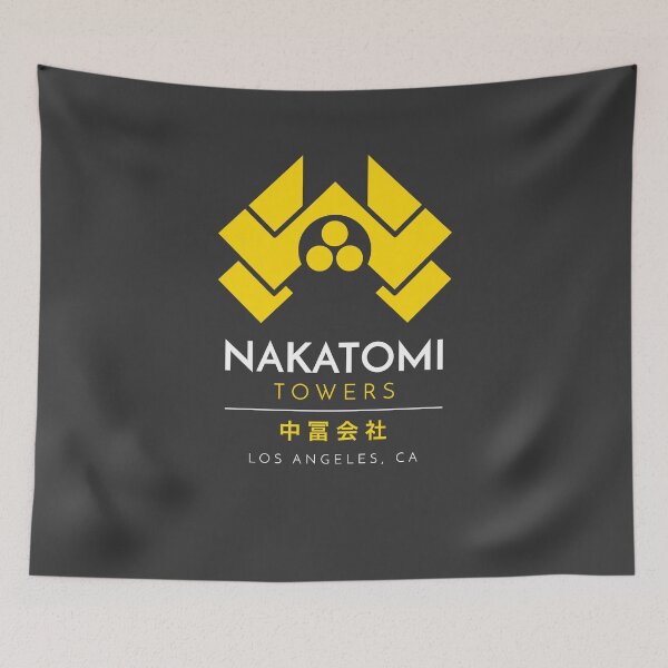 Item preview, Nakatomi Towers T-Shirt designed and sold by Yipptee Shirts.