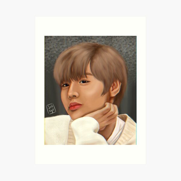 park jihoon, former wanna one Art Print