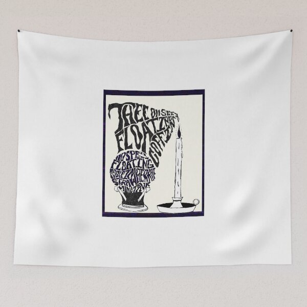 Item preview, Thee oh Sees-floating coffin poster! designed and sold by toastoverdose.