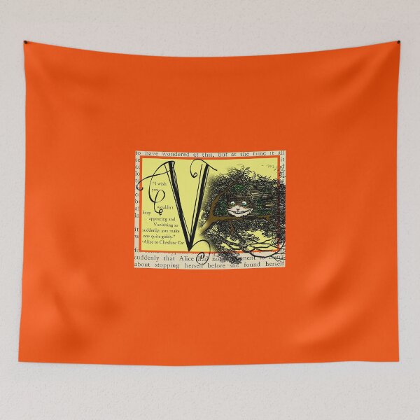 Item preview, Alice in Wonderland and Through the Looking Glass Alphabet V designed and sold by Samitha Edwards.