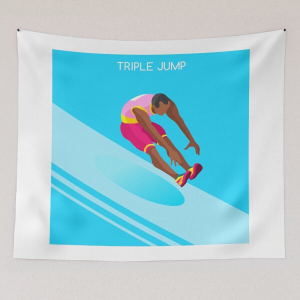 Item preview, Athletics Jump 2016 Summer Games  designed and sold by aurielaki.