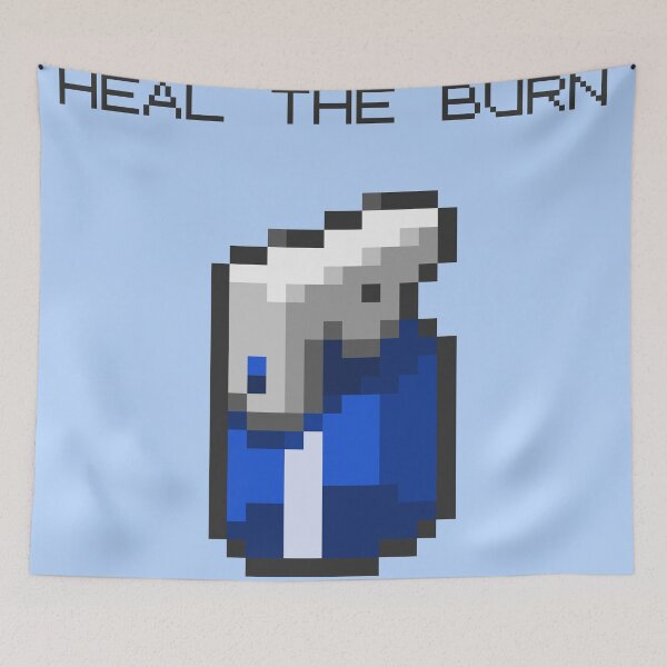 Item preview, Heal The Burn designed and sold by joshcartoonguy.