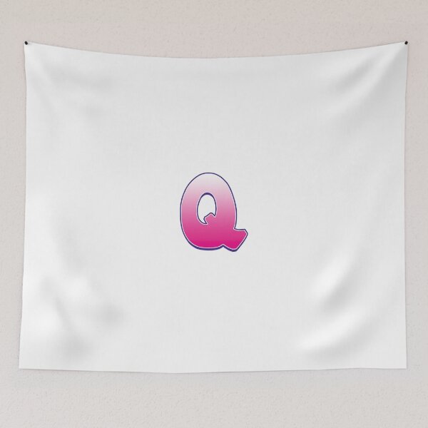 Item preview, Letter Q Pink designed and sold by Dmitri Art.