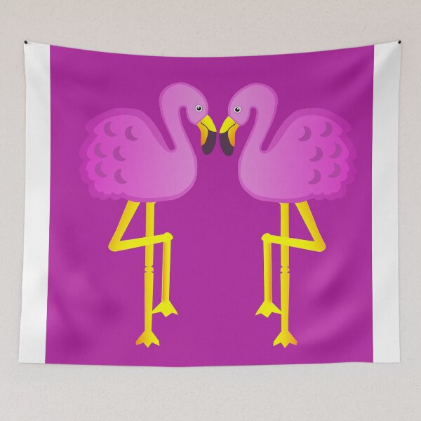 Item preview, Double Flamingo Love designed and sold by pinklioness.