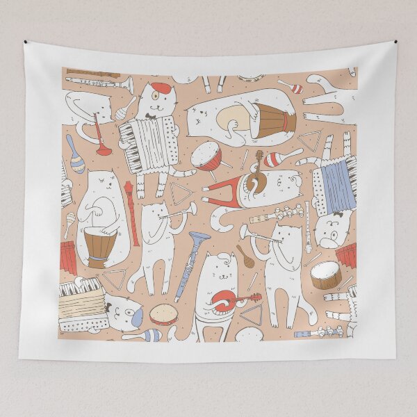 Item preview, Cats band designed and sold by yokunen.