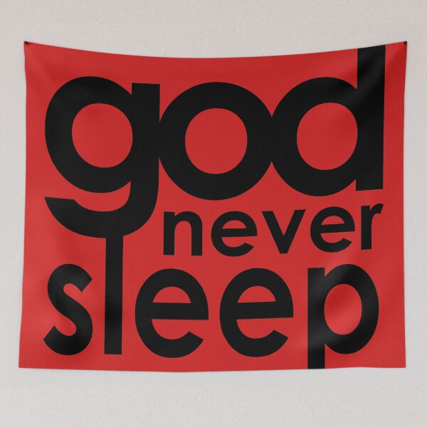 Item preview, God Never Sleep designed and sold by OpenLight.