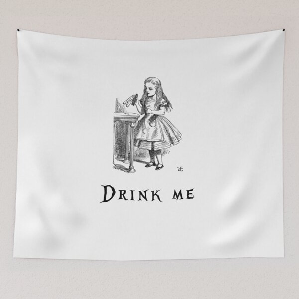 Item preview, Drink me designed and sold by peggieprints.
