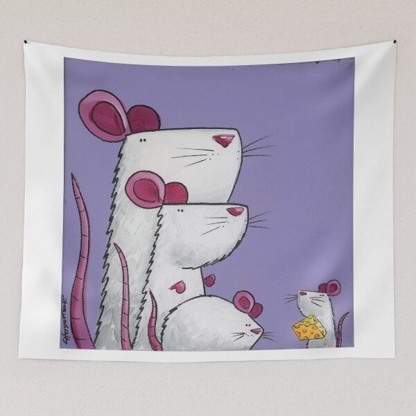 Item preview, Splatter Rat Family designed and sold by SplatterBubble.