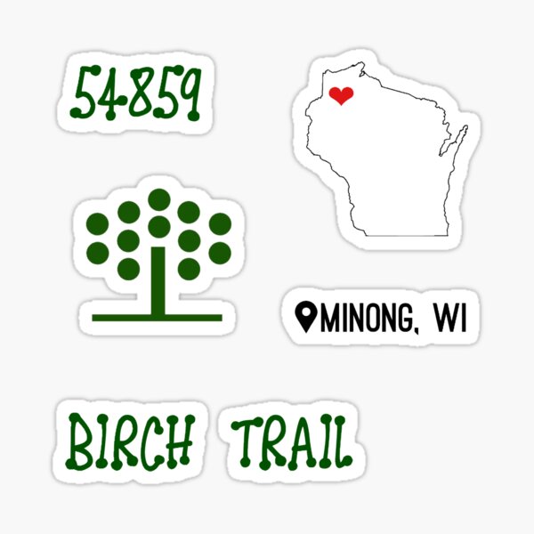 Birch Trail sticker pack Sticker
