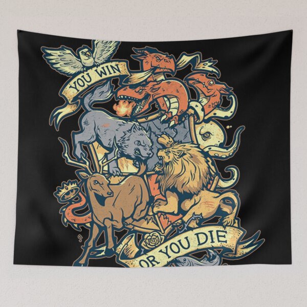 Item preview, You win or you die designed and sold by Kelly Bradley.