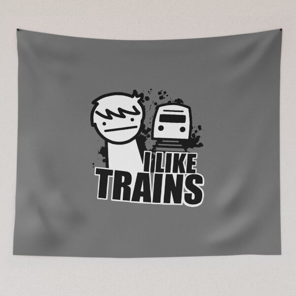 Item preview, I Like Trains - asdfmovie designed and sold by flapjacksbutter.