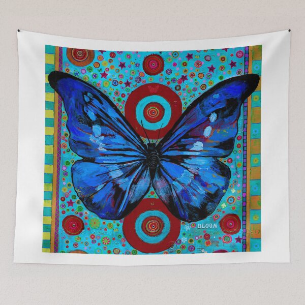 Artikelvorschau, Blauer Schmetterling entworfen und verkauft von RayStephenson.