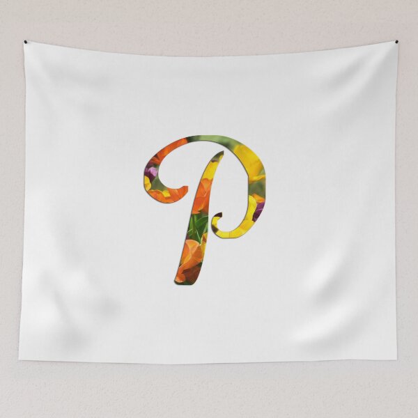 Item preview, Floral P designed and sold by Kathy Weaver.
