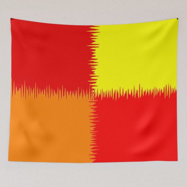 Item preview, QUARTERS (Reds, Orange & Yellow)-(9000 x 9000 px) designed and sold by coloraddicted.