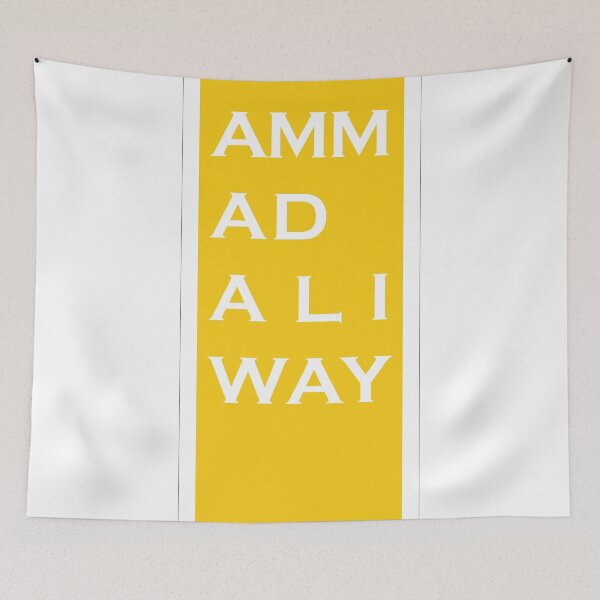 Item preview, Muhammad A li Way - NYC - Yellow designed and sold by Hell-Prints.