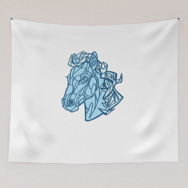 Item preview, Blue Horse designed and sold by Madison Cowles Serna.