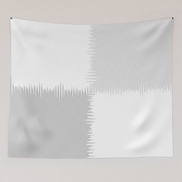 Item preview, QUARTERS-1 (Grays & White)-(9000 x 9000 px) designed and sold by coloraddicted.