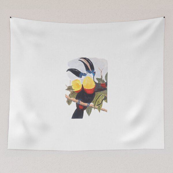 Item preview, Tropical Birds - Natural designed and sold by pinxnpurples.