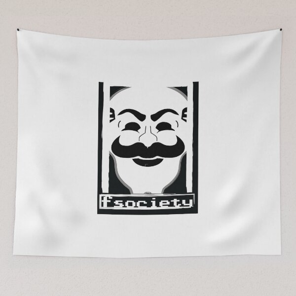 Item preview, F*** Society! - Mr. Robot - designed and sold by Poison Peach.