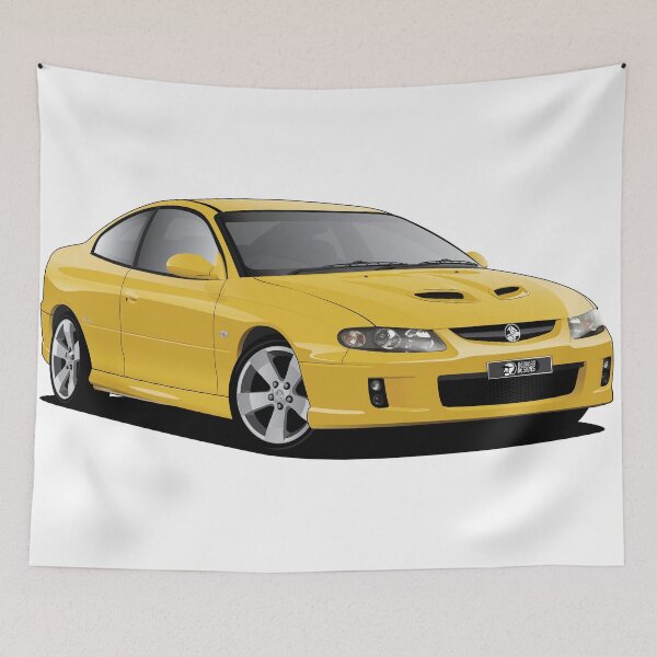 Artikelvorschau, Monaro CV8Z - Teufelsgelb entworfen und verkauft von RevHead-Designs.