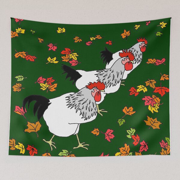 Item preview, Autumn Chicken Run designed and sold by m-lapino.